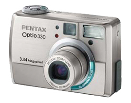 Cliquez sur l'image pour la page technique de l'Optio 330