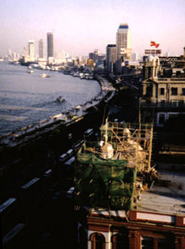 Le Bund, vu du Peace Hotel
